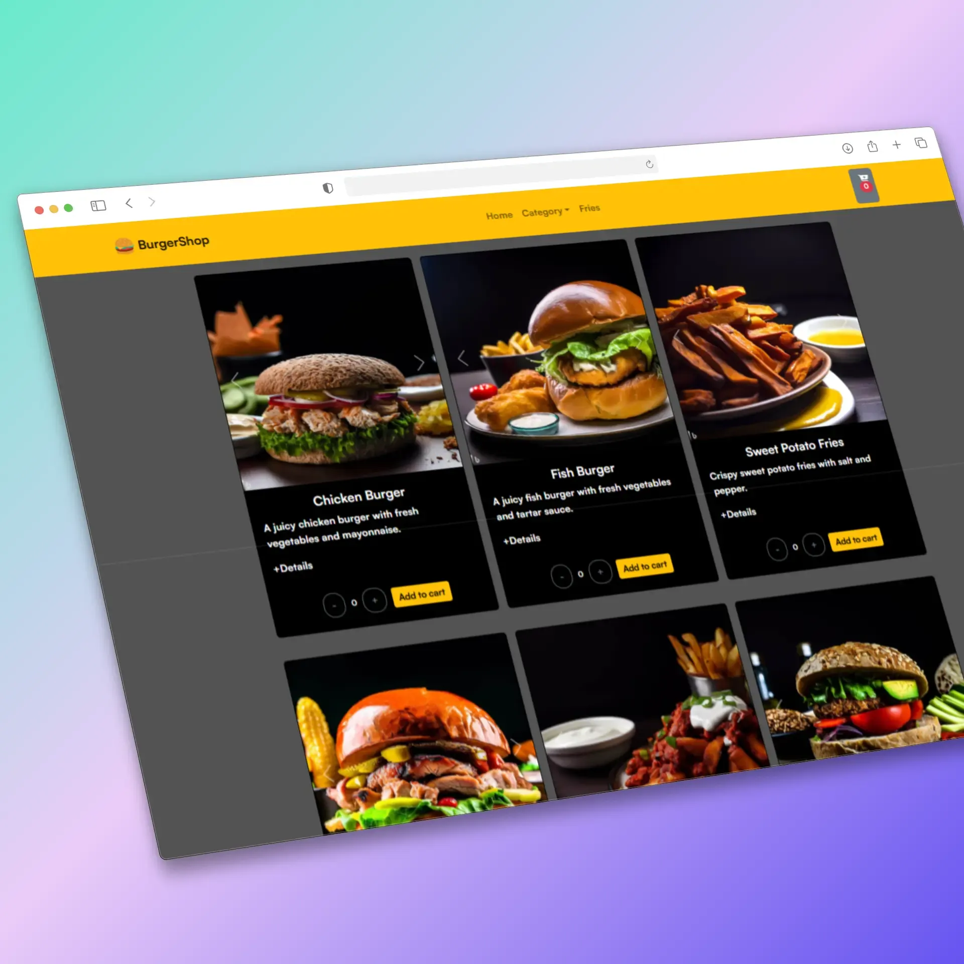 cover preview of BurgerShop